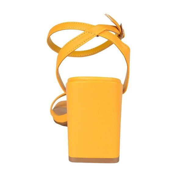 Journee Collection - Yellow Chastity Sandal - Picture 7 of 7
